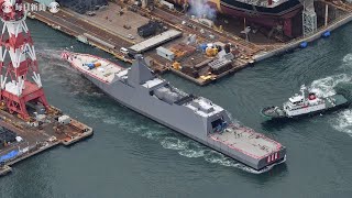 海自の新型護衛艦　22年に就役へ　コンパクト化で艦数増加、乗組員不足解消へ