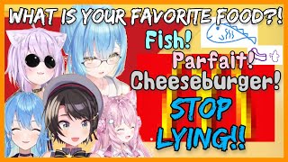What Are Hololive Members Favorite Foods?! ft. Koyori Subaru Suisei Okayu Lamy【Hololive/Eng Sub】