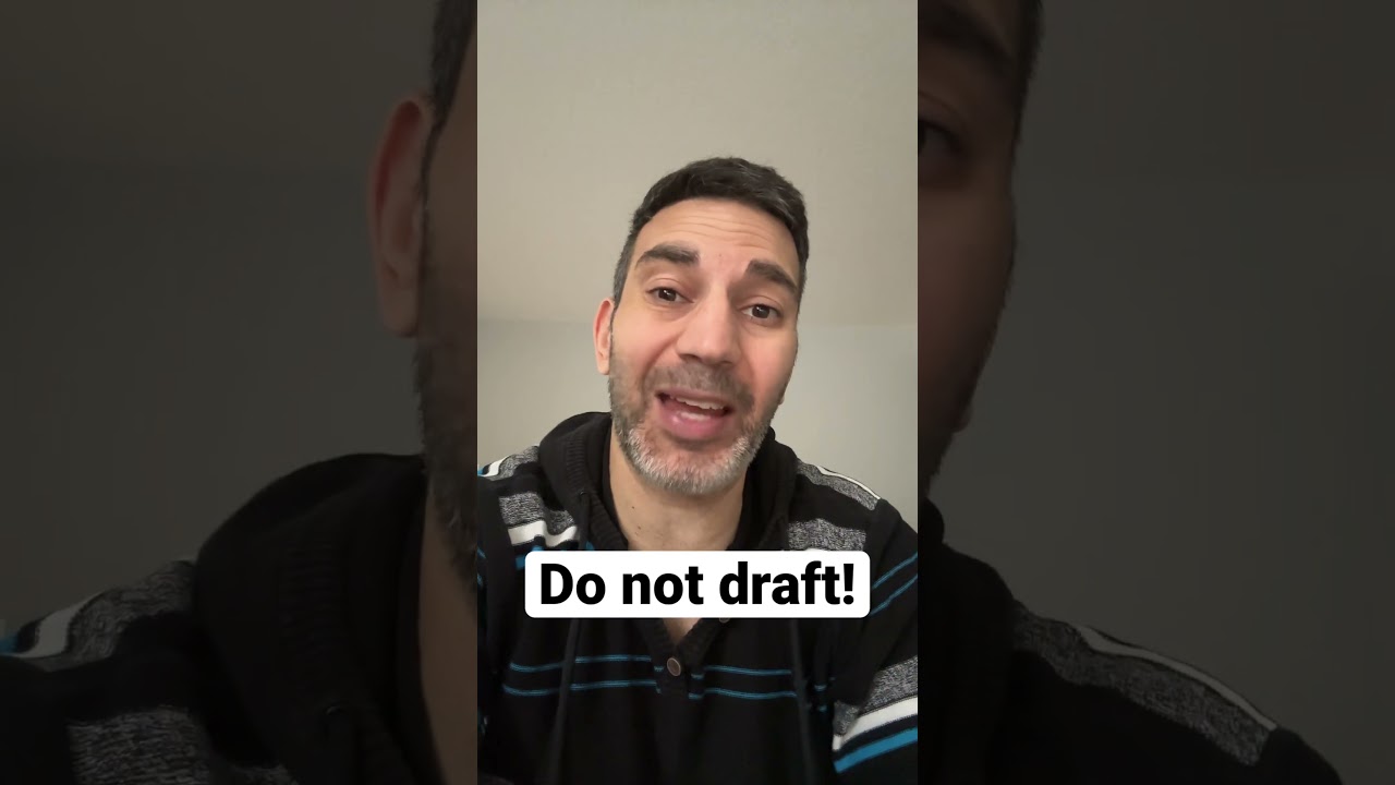 Do NOT draft this Fantasy Football Running back! 