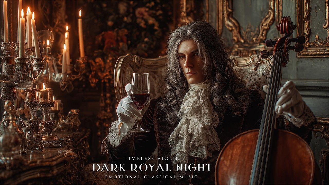 Midnight Sonata in Velvet | Dark Romantic Cello Music for Study & Sleep