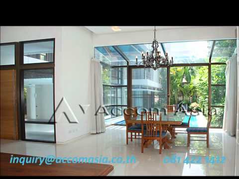 RENT : SINGLE HOUSE WITH PRIVATE POOL IN SUKHUMVIT - BANGKOK / THONG LO BTS.