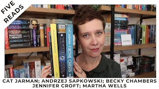 Five reads pt. 16: literally all the genres I read, in one video