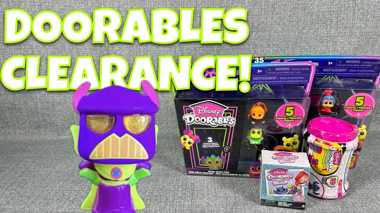 激レア❣️新品未開封❣️タカラトミー disnny WALL・E1Rコントロール Walmart Mystery Clearance Haul! Disney Doorables Opening and