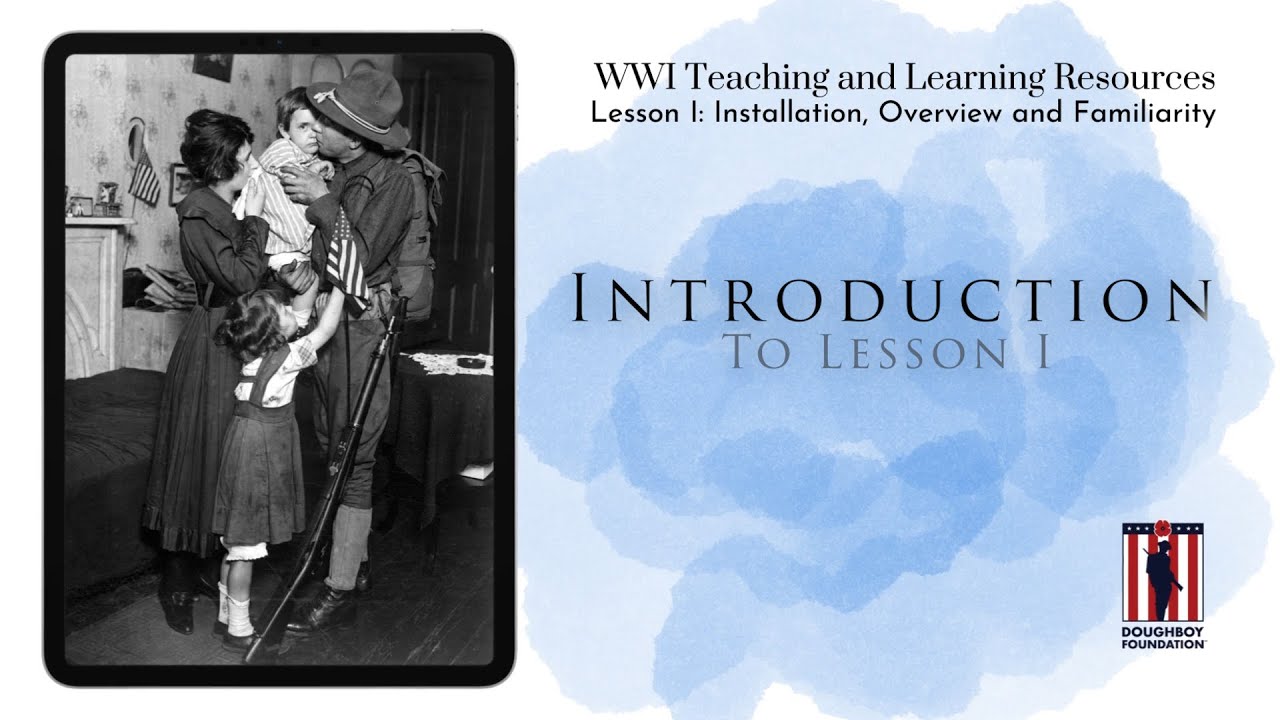 WWI Lesson I overview video - YouTube