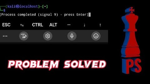 process completed (signal 9) - press enter|| issue solved||😈😈