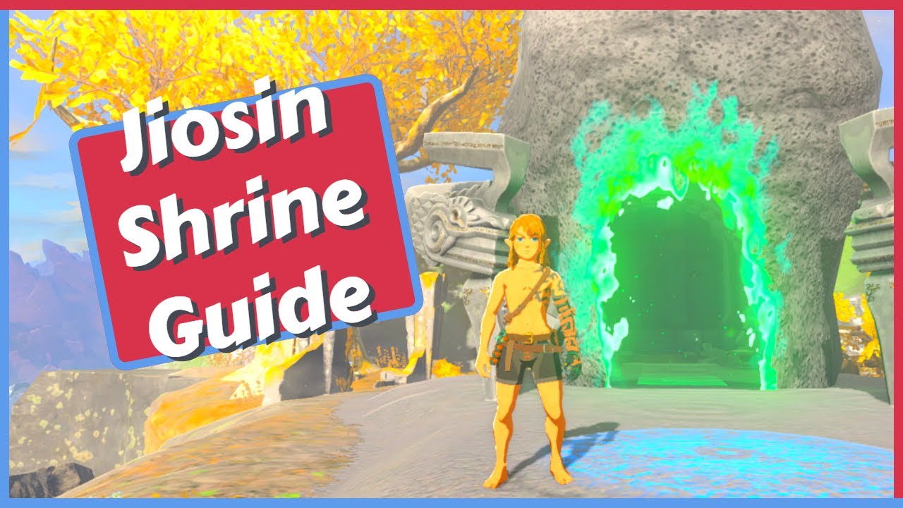 Jiosin Shrine Guide + Chest in Zelda Tears of the Kingdom (Shape Rotation) (TOTK)
