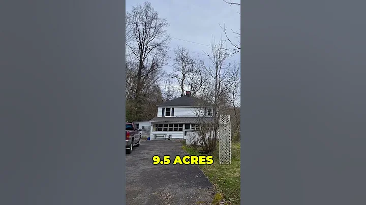 9.5 Acres + 3-Bed Home for Just $38K?!