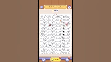 Brain Fever: Puzzle Game - Level 103 - Find 11 distinct rabbits.