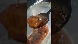 Making bromelain or bromelaïne - what fermented pineapple looks like after 2 months