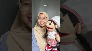 Boneka tangan panggil aku chef hanna !!