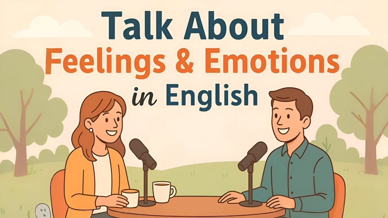 Узнайте, как выражать чувства и эмоции на английском языке | Подкаст на английском для начинающих
