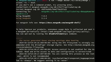 use the new mongodb replica set