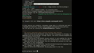 use the new mongodb replica set