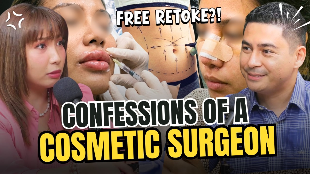 COSMETIC SURGERY Confessions!!! 😱💉 Libreng RETOKE, Botched Nose Jobs, Atbp! 👃👀 | Dr. Lieth Momani