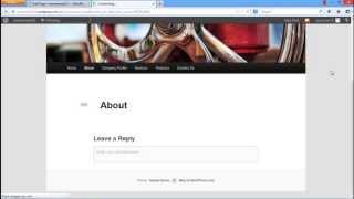 How to Edit Wordpress About Page