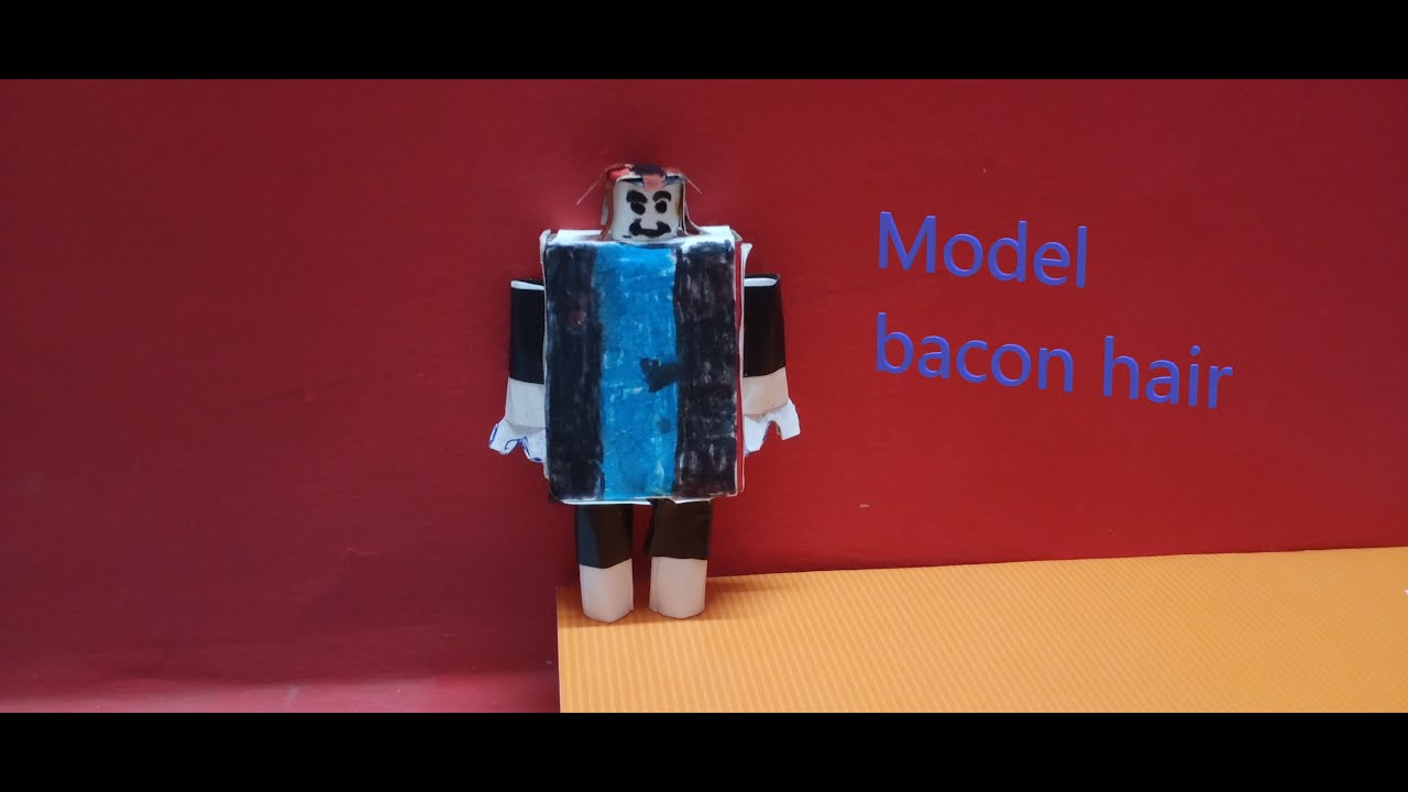 How to make BACON HAIR in ROBLOX #roblox #robloxavatar #roblo #baconha, Avatar Hair Tutorial