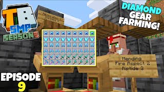 Truly Bedrock S3 Episode 9! Diamond Armor Villager Farming! Minecraft Bedrock Survival Let's Play