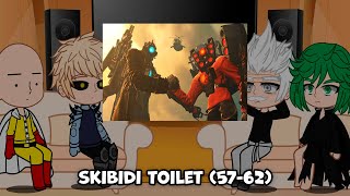 Opm/One-Punch Man React To Skibidi Toilet (57-62)