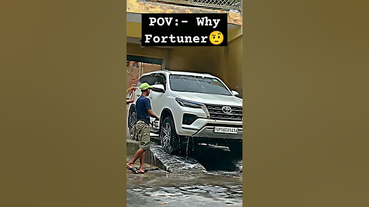 POV:- Why Fortuner🤨 #shorts #fortuner #system #power #toyota