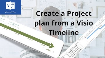 Create a Project Plan from a Visio Timeline