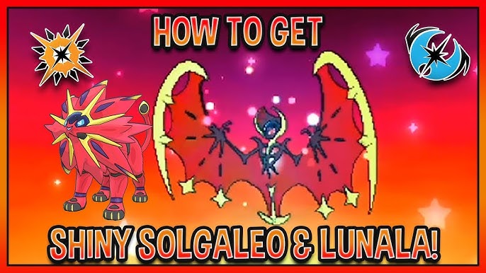 Shiny Solgaleo & Lunala codes will - Pokémon Global News