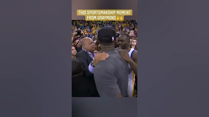 When Draymond congratulated LeBron for winning the 2016 Finals 👏
