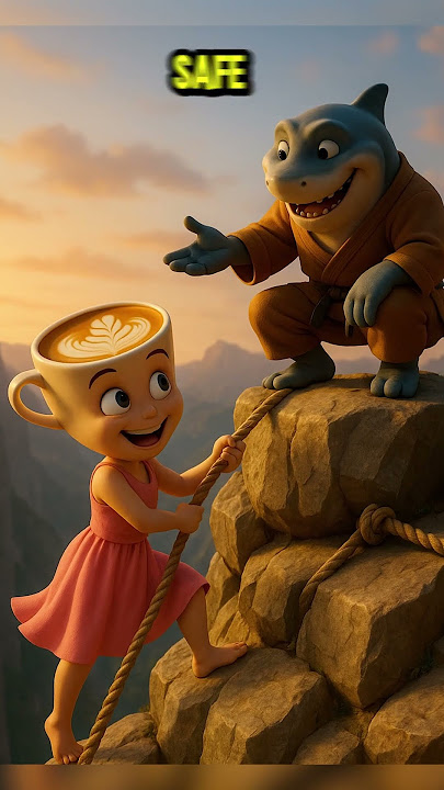 Tralalero’s betrayal: He’d kill Tung Tung Tung Sahur  just to take  Cappuccina! #aibrainrot #shorts