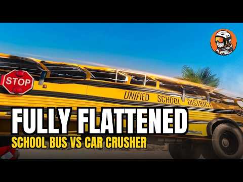 We FULLY FLATTENED a School Bus 😳 | FULL SEND Ep. 29