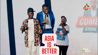 ASIA and CHARLES English Competition At Comedy Store Uganda