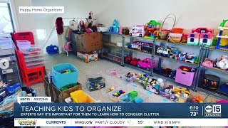 Teaching your kids to organize