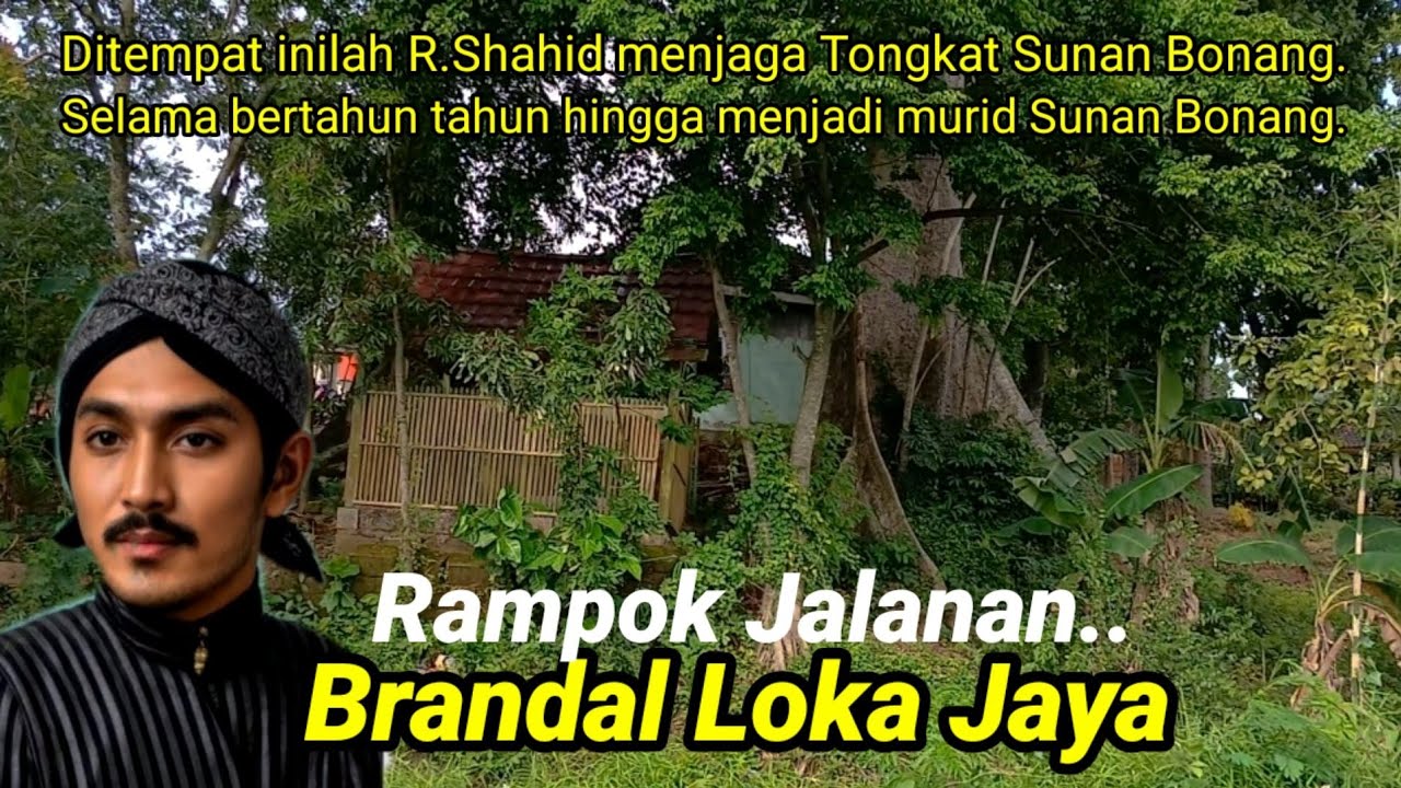 Raden Shahid Sunan Kalijaga bertemu Sunan Bonang di Tuban Kidul Lokasi penobatan Murid.