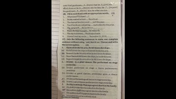 #icse/class-8th/English Language/ 2nd term/ previous year question paper//