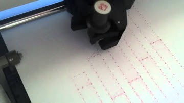 HP 7475A plotter - Demo plot