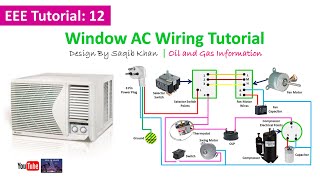 Window AC Wiring Tutorial | Electrical Connection | Urdu Hindi