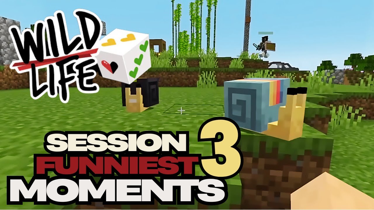 Самые смешные моменты из эпизода 3 Wild Life SMP (при участии Grian, LDShadowLady, Mumbo, GeminiT...