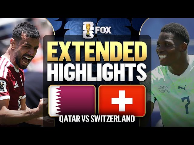 Qatar vs Switzerland Extended Highlights 🌎🏆 2026 FIFA World Cup