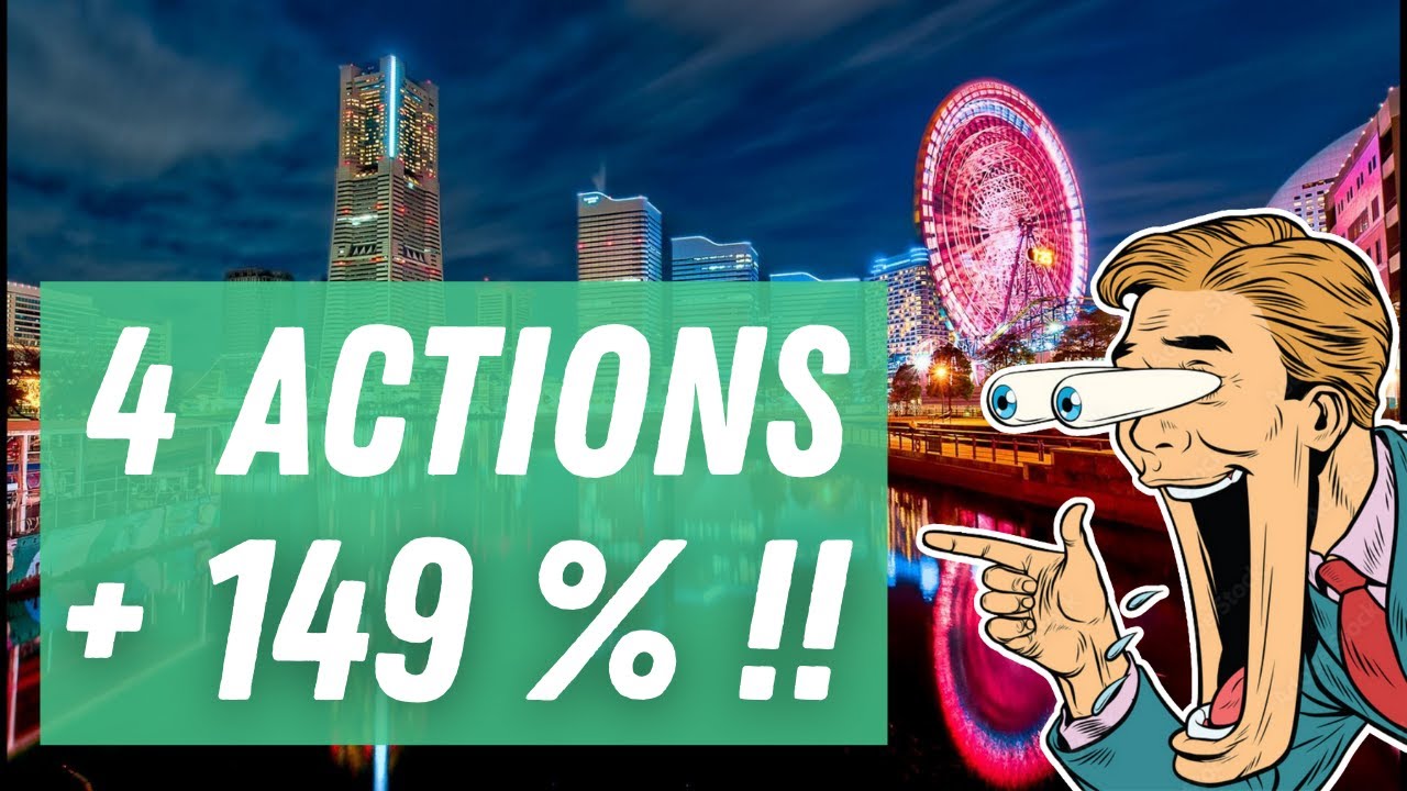 PEA : Les 4 MEILLEURES ACTIONS du MOIS en BOURSE - Avril 2022