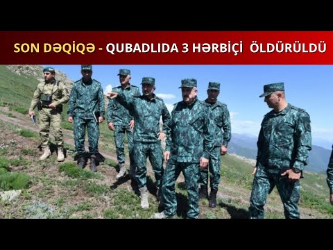 QUBADLIDA DƏHŞƏTLİ HADİSƏ. 3 HƏRBİÇİ GÜLLƏLƏNDİ