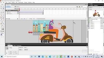 Tutorial Dasar Macromedia Flash 8 Part 4   Cara Membuat animasi mobil dan motor