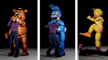[BLENDER FNAF] How the TOY animatronics END YOU!