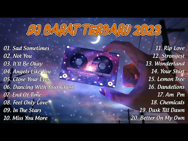 DJ Sad Sometimes - Slow Remix Full Album Melodinya Adem Banget 2023 class=
