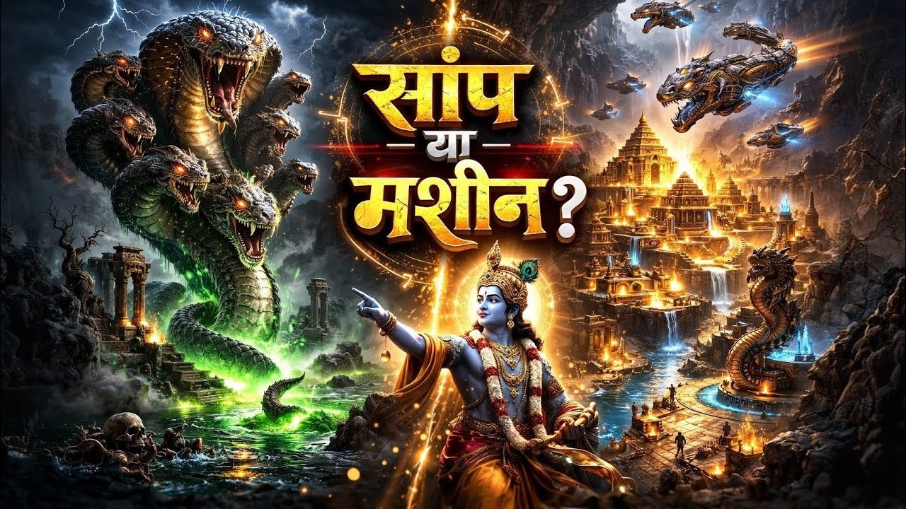 कालिया नाग: विशाल सांप या कोई प्राचीन एडवांस सभ्यता? 🐍 Hidden Truth!