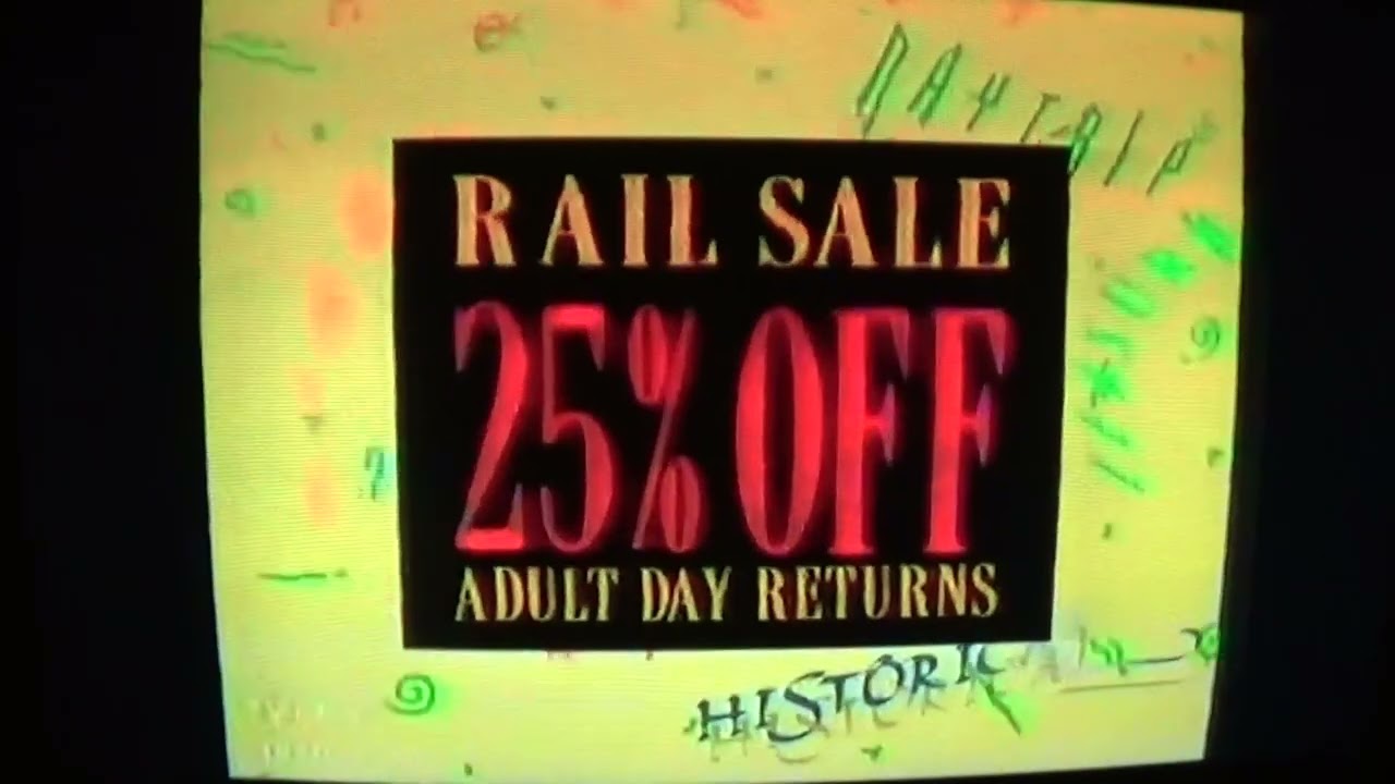 Northern Ireland Railways Suburban Advert 1987