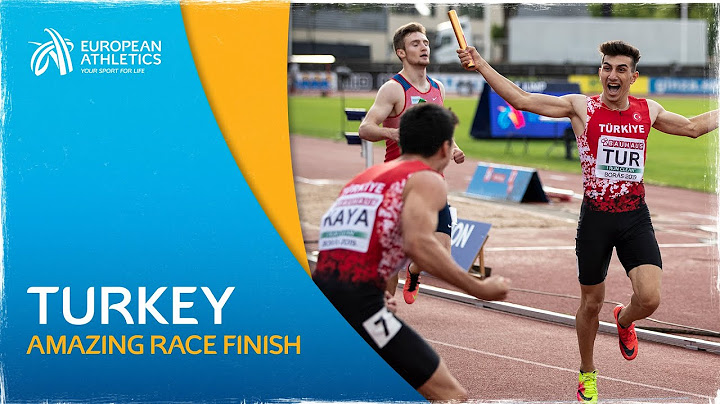 A SENSATIONAL anchor leg snatches gold for Turkey | Borås 2019