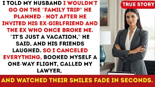 My Husband Took His Ex on a Luxury Trip — Perfect, I Took a One-Way Flight to Freedom