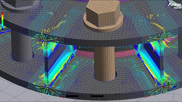 The model airport in Tekla Structures and residual stresses from heating during welding in ANSYS