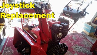 How To Replace Joystick Switch On A Honda HSS724-928-1332 Snowblower !