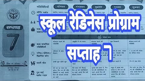 school readiness program week 7.school readiness program.dinesh k official.