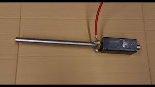 Plasma gun (electrothermal accelerator) test