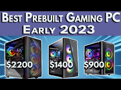 Best Prebuilt Gaming PC Of Early 2023 | 1080p, 1440p, 4K Gaming